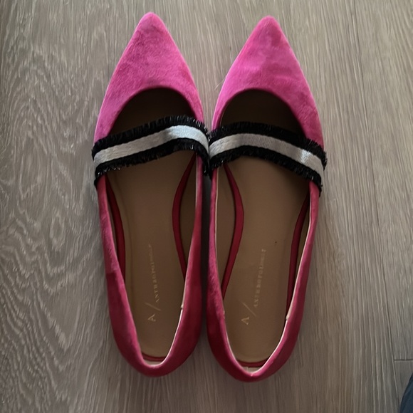 Anthropologie pink pointed shoes - Picture 2 of 4